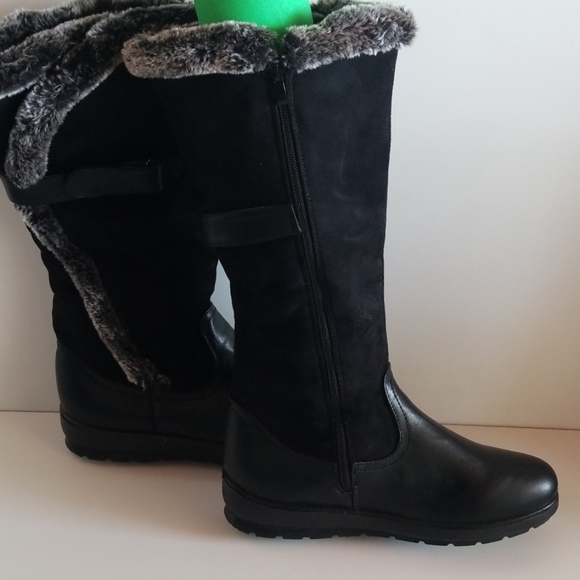 Rasolli Rima black Knee-High Boots - Picture 2 of 6